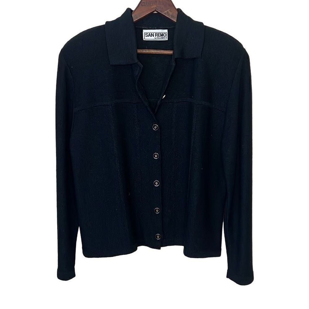 Vintage San Remo By Laura Knits Cardigan